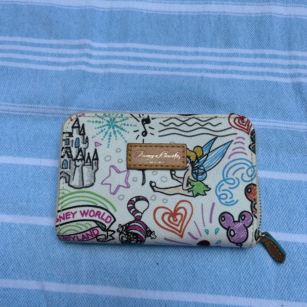 Disney Parks Dooney & Bourke Zip Wallet